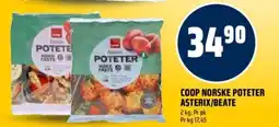 Coop Obs Coop norske poteter asterix/beate tilbud