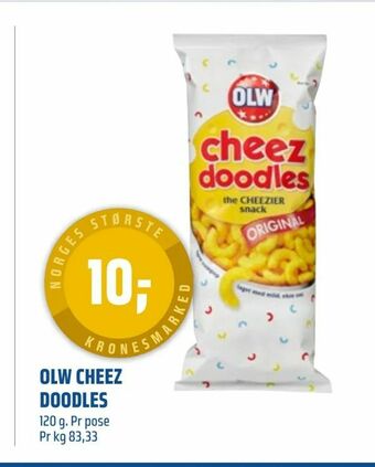 Coop Obs Olw cheez doodles tilbud