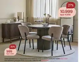 Møbelringen Chiba spisebord tilbud
