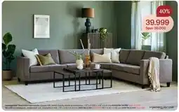 Møbelringen Hjellegjerde Mantovani hjørnesofa tilbud