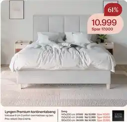 Møbelringen Lyngen Premium kontinentalseng tilbud