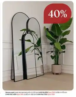 Møbelringen Verona speil tilbud