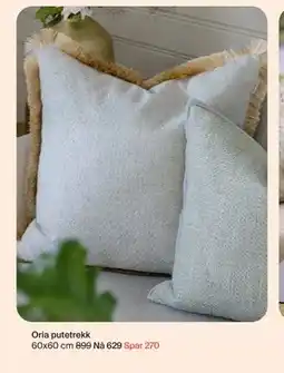 Møbelringen Oria putetrekk tilbud