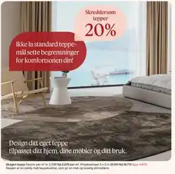 Møbelringen Skreddersøm tepper tilbud