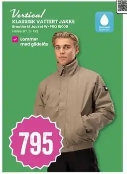 Sport Outlet KLASSISK VATTERT JAKKE tilbud