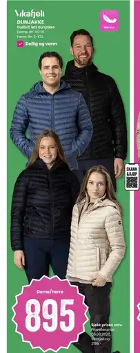 Sport Outlet DUNJAKKE tilbud