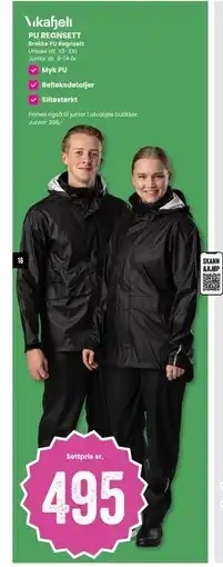 Sport Outlet PU REGNSETT tilbud