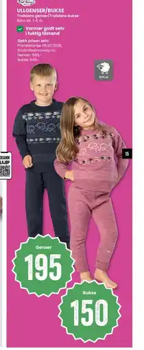 Sport Outlet ULLGENSER/BUKSE tilbud