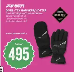 Sport Outlet GORE-TEX HANSKER/VOTTER tilbud