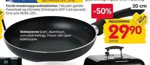 Stekepanne, Medlemspris