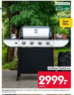 Rusta Gassgrill Evolution tilbud