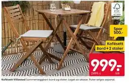 Rusta Kafésett Villastad tilbud