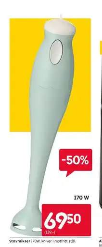 Rusta Stavmikser tilbud