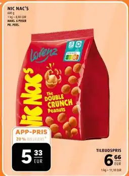 Scandinavian Park NIC NAC’S, EUR 6.66, App-pris tilbud