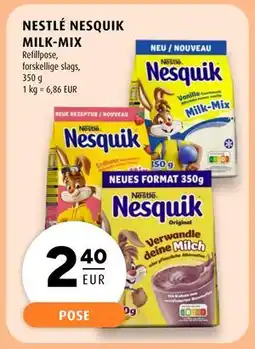 Scandinavian Park NESTLÉ NESQUIK MILK-MIX, EUR 2.4 tilbud