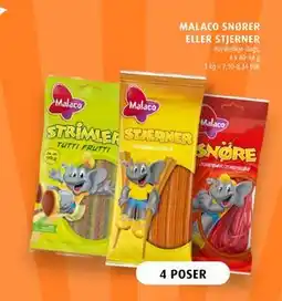 Scandinavian Park MALACO SNØRER ELLER STJERNER, EUR 2.67 tilbud