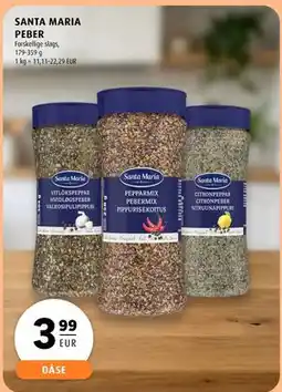 Scandinavian Park SANTA MARIA PEBER, EUR 3.99 tilbud