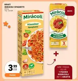 Scandinavian Park KRAFT MIRÁCOLI SPAGHETTI, EUR 3.99 tilbud