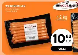 Scandinavian Park WIENERPØLSER, EUR 10.68 tilbud