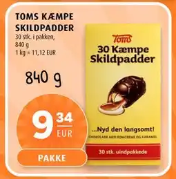 Scandinavian Park TOMS KÆMPE SKILDPADDER, EUR 9.34 tilbud