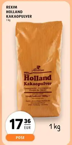 Scandinavian Park REXIM HOLLAND KAKAOPULVER, EUR 17.36 tilbud