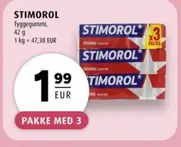 Scandinavian Park STIMOROL Tyggegummi, EUR 1.99 tilbud