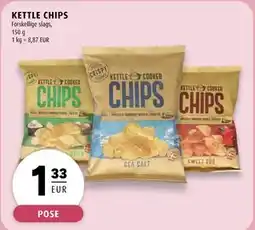 Scandinavian Park KETTLE CHIPS, EUR 1.33 tilbud