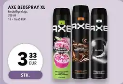 Scandinavian Park AXE DEOSPRAY XL, EUR 3.33 tilbud
