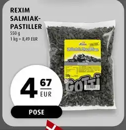 Scandinavian Park REXIM SALMIAKPASTILLER, EUR 4.67 tilbud