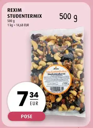 Scandinavian Park REXIM STUDENTERMIX, EUR 7.34 tilbud