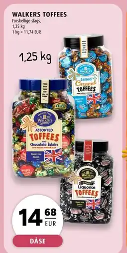 Scandinavian Park WALKERS TOFFEES, EUR 14.68 tilbud