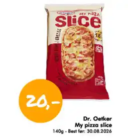 Havaristen Dr. oetker my pizza slice tilbud
