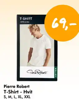 Havaristen Pierre robert pierre robert t-shirt - hvit s, m, l, xl, xxl tilbud