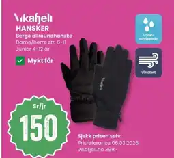 Sport Outlet Vikafjell hansker Bergo allroundhanske tilbud