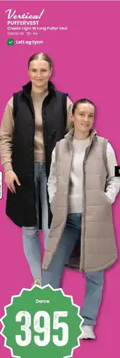 Sport Outlet Vertical puffervest tilbud