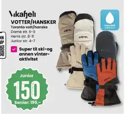 Sport Outlet Vikafjeli votter/hansker toronto vott/hanske tilbud