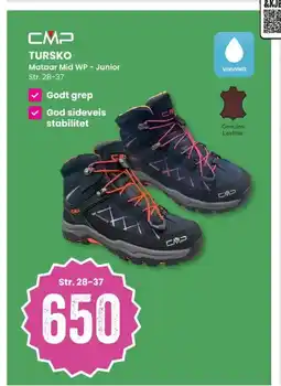 Sport Outlet Tursko mataar mid wp - junior tilbud