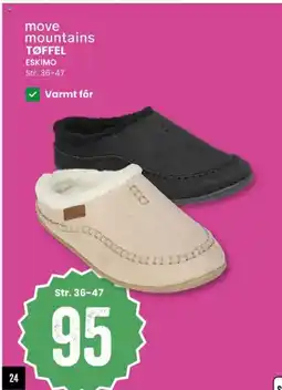 Sport Outlet Move mountains tøffel tilbud