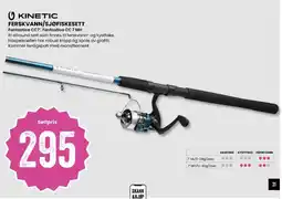 Sport Outlet Kinetic ferskvann/sjøfiskesett tilbud