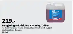 Biltema Rengjøringsmiddel, Pro Cleaning, 3 liter tilbud
