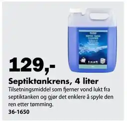 Biltema Septiktankrens, 4 liter tilbud