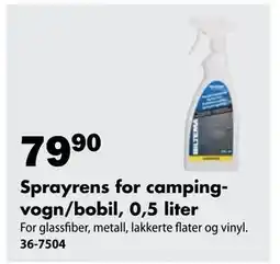 Biltema Sprayrens for campingvogn/bobil, 0,5 liter tilbud