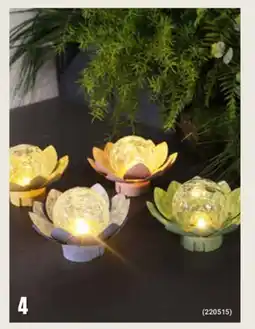 Europris Utelampe solcelle Lotus tilbud