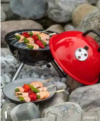 Europris Bærbar kullgrill tilbud