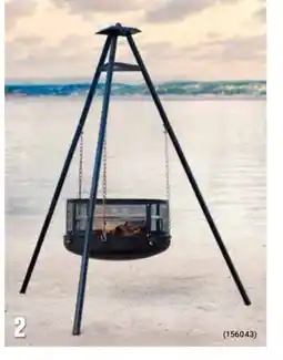 Europris Bålpanne med stativ tilbud