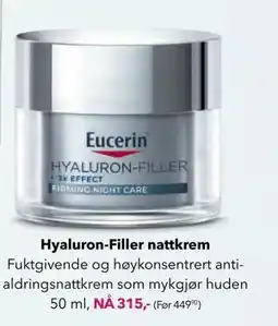 Apotek 1 Hyaluron-Filler nattkrem tilbud