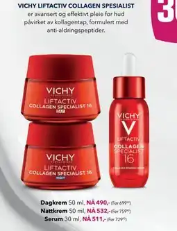 Apotek 1 VICHY LIFTACTIV COLLAGEN SPESIALIST tilbud