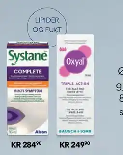 Apotek 1 LIPIDER OG FUKT tilbud