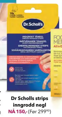 Apotek 1 Dr Scholls strips inngrodd negl tilbud
