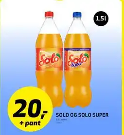 Bunnpris SOLO OG SOLO SUPER tilbud